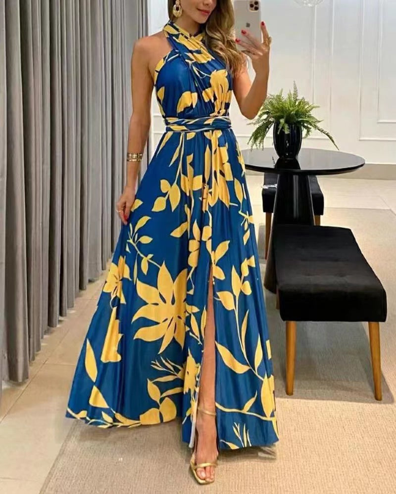 Robe chic à une épaule