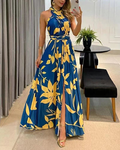 Robe chic à une épaule